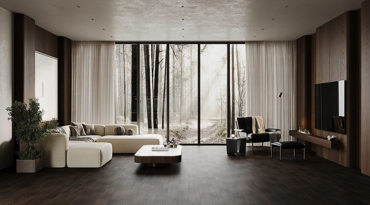 Кварцевый паркет Quartz Parquet Классик Венге Африканский 400-64 7/1,2 мм