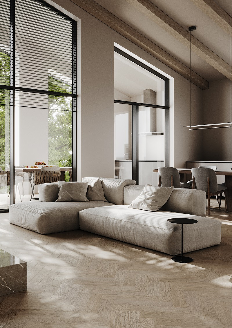 Кварцевый паркет Quartz Parquet Штучный паркет Дуб Пряная Ваниль 44-1258-05 5/ 0,6 мм