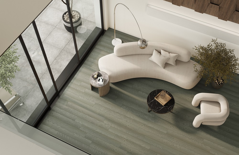 Кварцевый паркет Quartz Parquet Классик Дуб Средиземноморский 409 5/0,6 мм