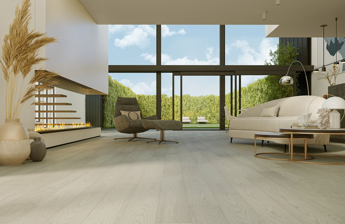 Кварцевый паркет Quartz Parquet Классик Дуб Песочный 408 5/0,6 мм