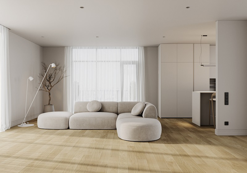 Кварцевый паркет Quartz Parquet Классик Дуб Хельсинки 1258-58 5/0,6 мм