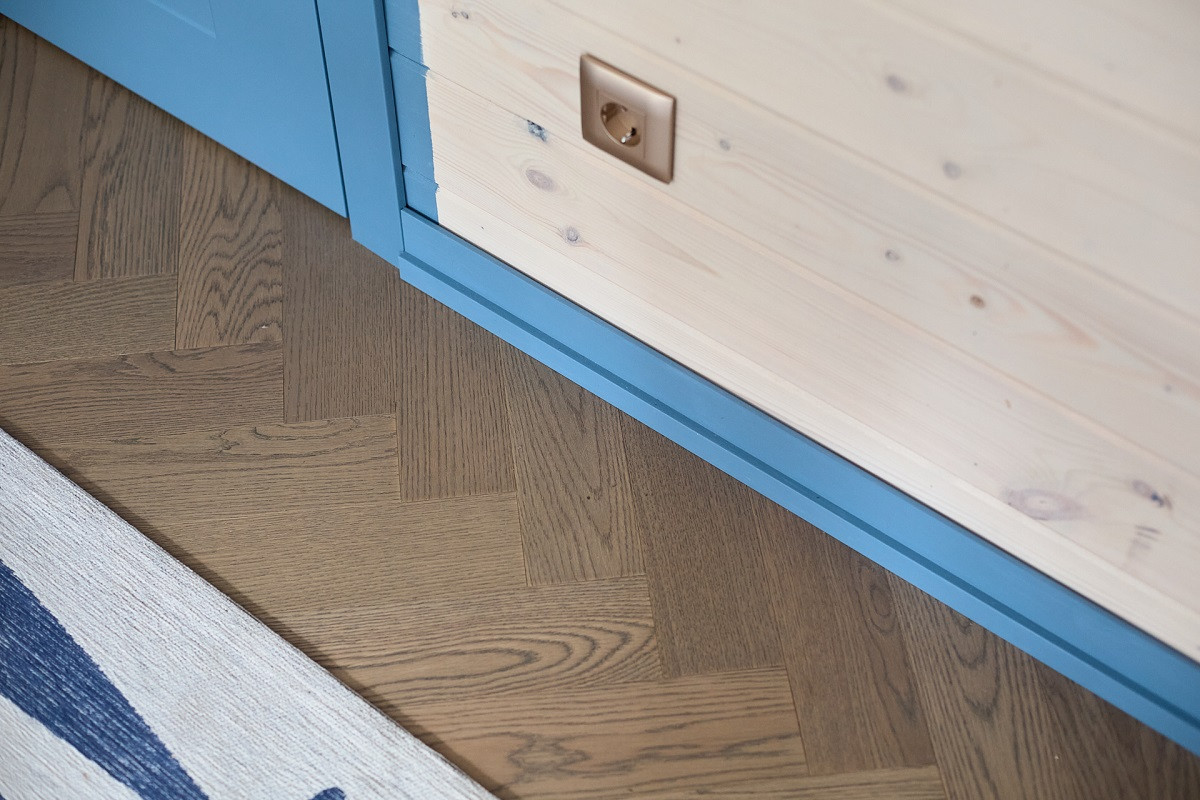 Кварцевый паркет Quartz Parquet Штучный паркет Дуб Конго 44-1258-54 5/0,6 мм