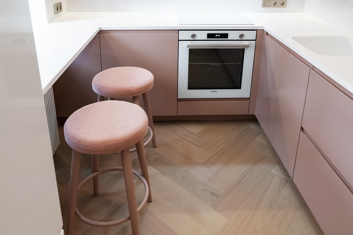 Кварцевый паркет Quartz Parquet Английская Ёлка Дуб Испанский 33-404 5/0,6 мм