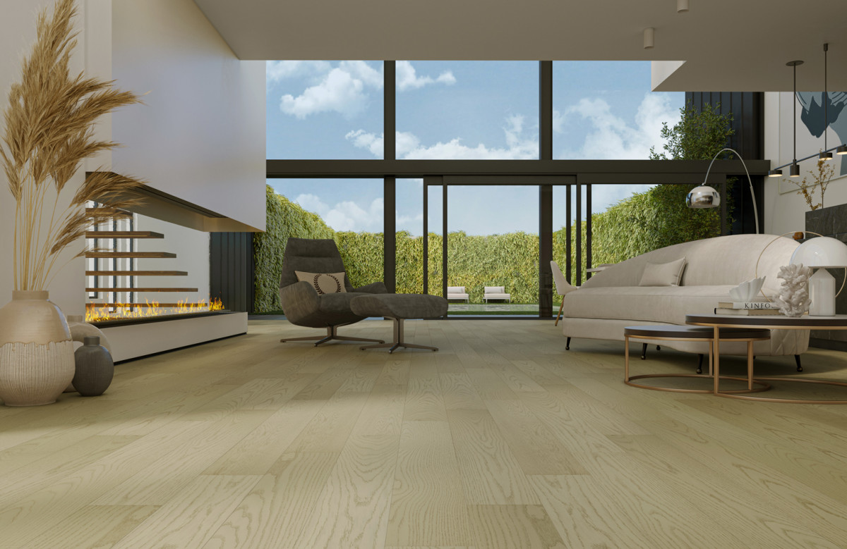  Кварцевый паркет Quartz Parquet Классик Дуб Шампань 414 7/1,2 мм