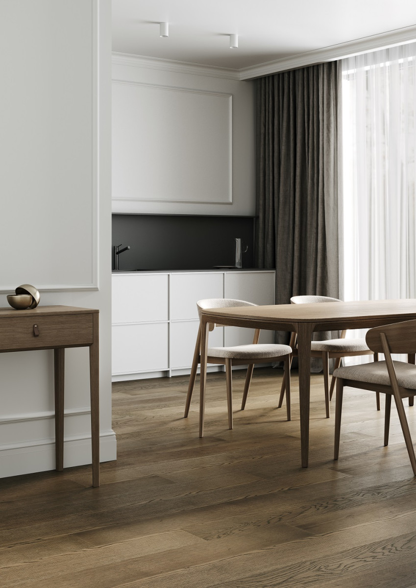 Кварцевый паркет Quartz Parquet Престиж Дуб Амбарный 1258-04